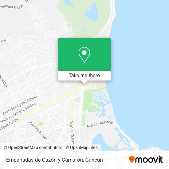 Empanadas de Cazón y Camarón map