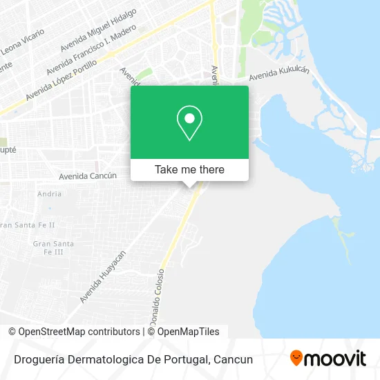 Droguería Dermatologica De Portugal map