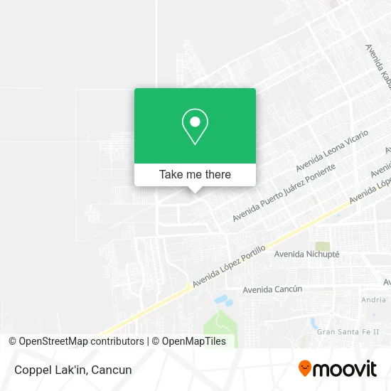 Coppel Lak'in map