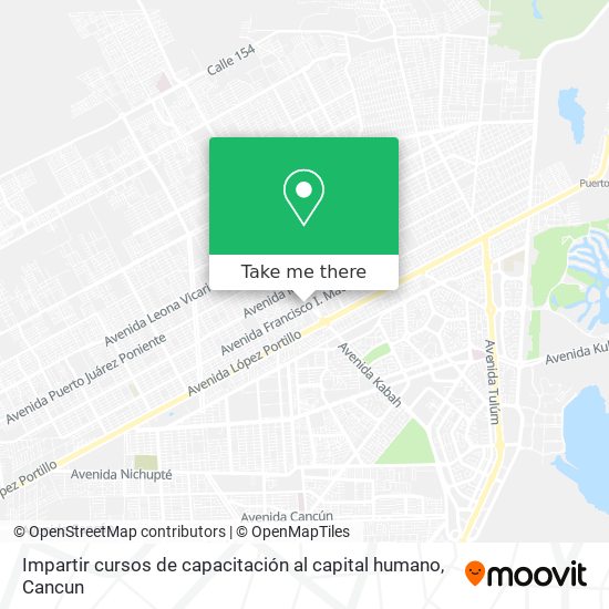 Impartir cursos de capacitación al capital humano map