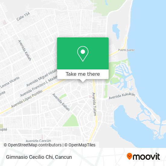 Gimnasio Cecilio Chi map