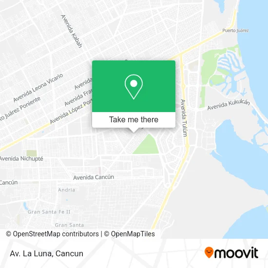 Av. La Luna map