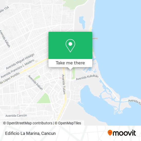 Mapa de Edificio La Marina