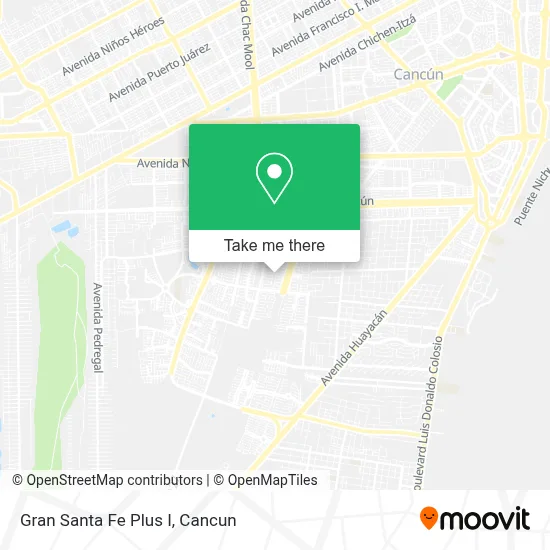 Gran Santa Fe Plus I map