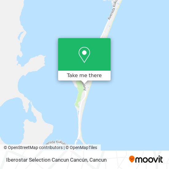 Iberostar Selection Cancun Cancún map