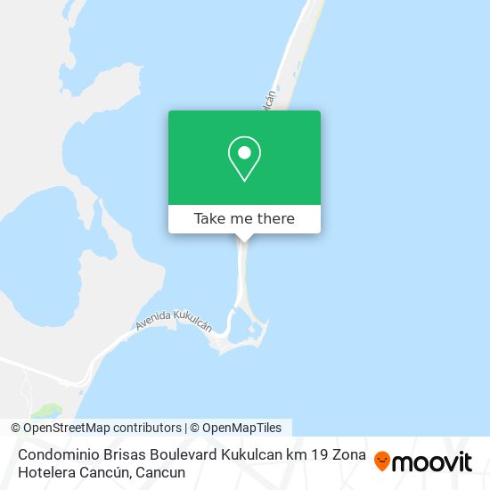 Condominio Brisas Boulevard Kukulcan km 19 Zona Hotelera Cancún map