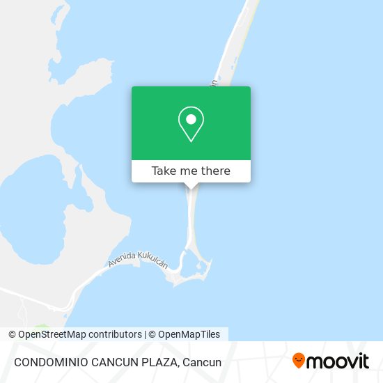 Mapa de CONDOMINIO CANCUN PLAZA