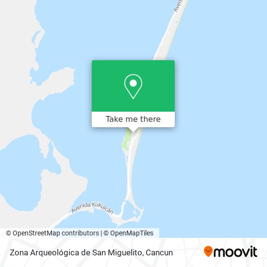 Zona Arqueológica de San Miguelito map