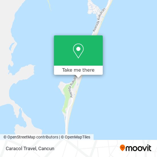 Mapa de Caracol Travel