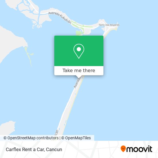 Carflex Rent a Car map