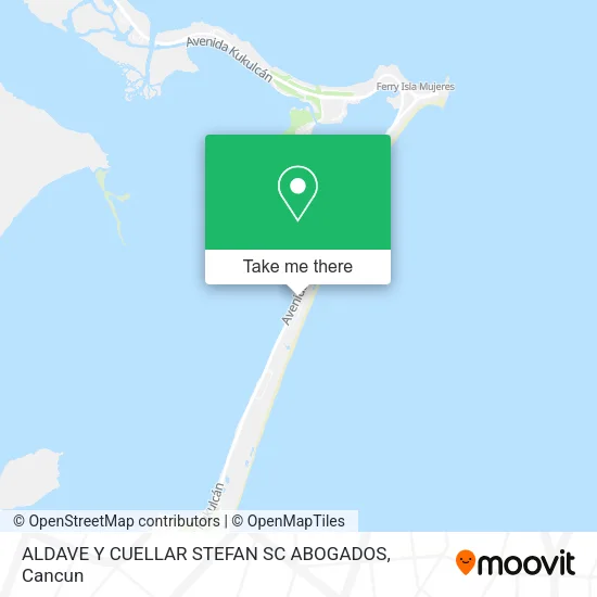 ALDAVE Y CUELLAR STEFAN SC ABOGADOS map