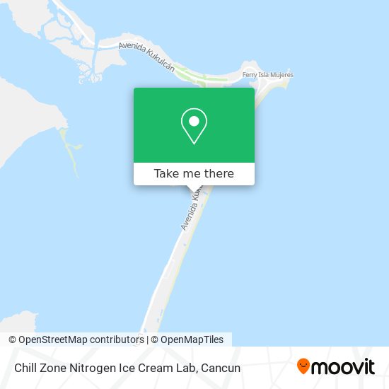 Chill Zone Nitrogen Ice Cream Lab map