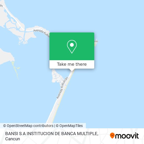 BANSI S A INSTITUCION DE BANCA MULTIPLE map