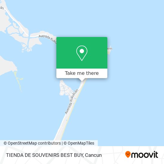 Mapa de TIENDA DE SOUVENIRS BEST BUY
