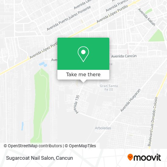 Sugarcoat Nail Salon map