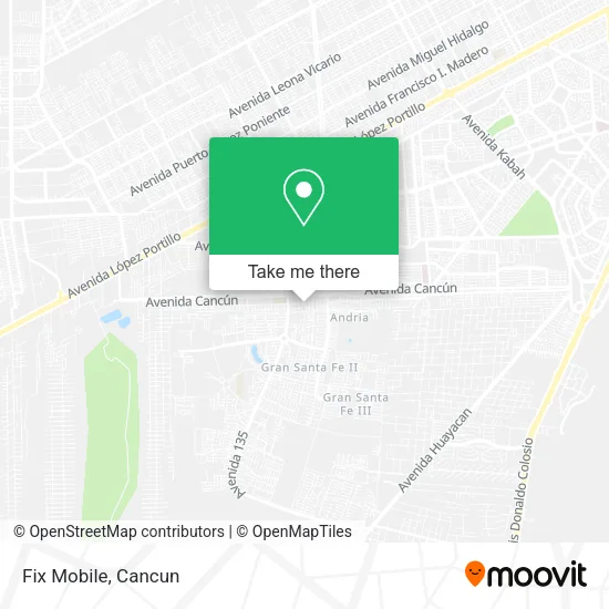 Fix Mobile map