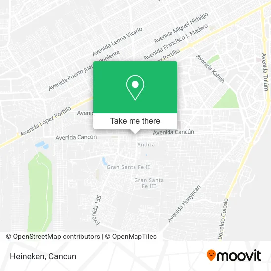 Heineken map
