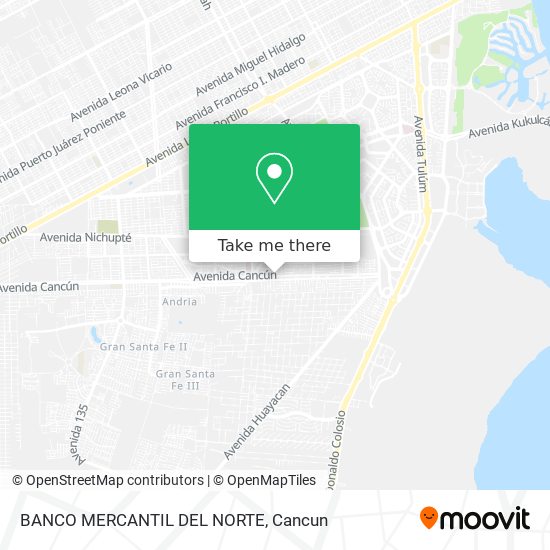BANCO MERCANTIL DEL NORTE map
