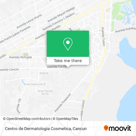 Centro de Dermatologia Cosmetica map