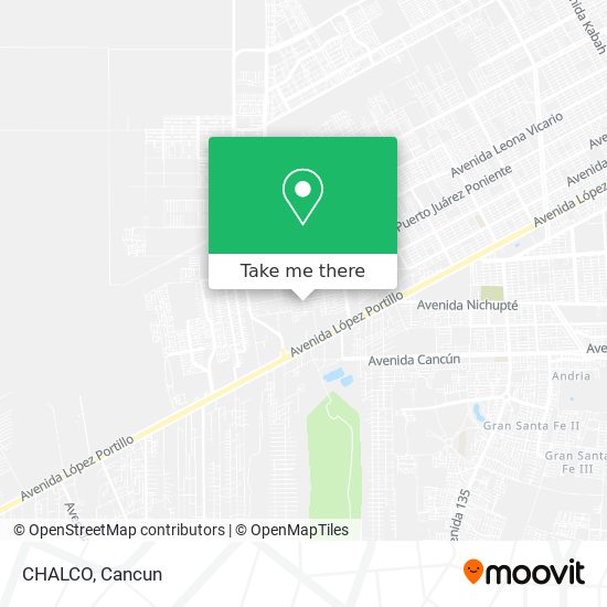 CHALCO map