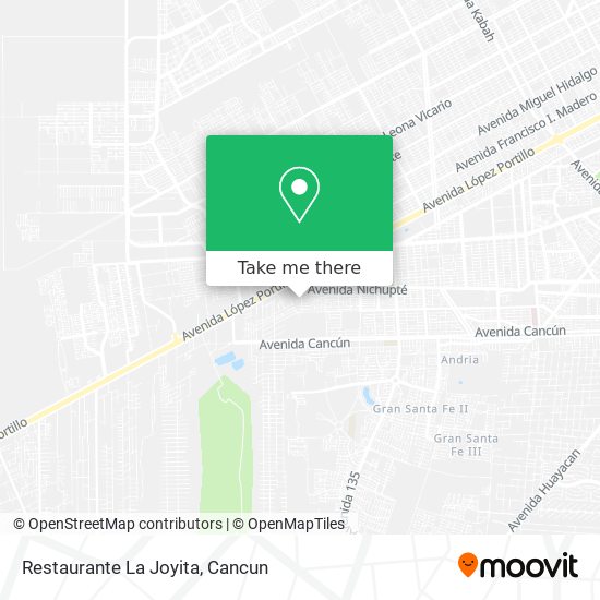 Mapa de Restaurante La Joyita
