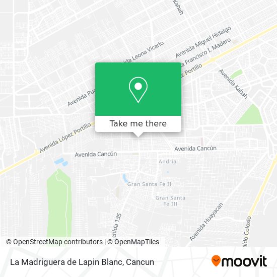 La Madriguera de Lapin Blanc map