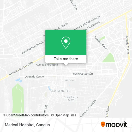 Medcal Hospital map