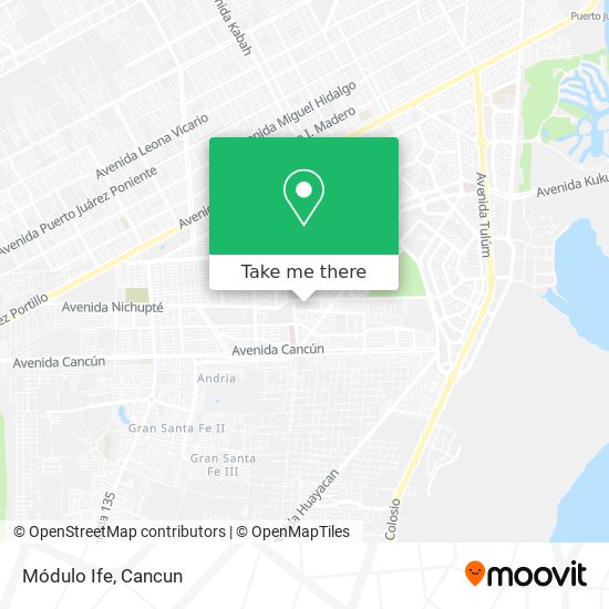 Mapa de Módulo Ife