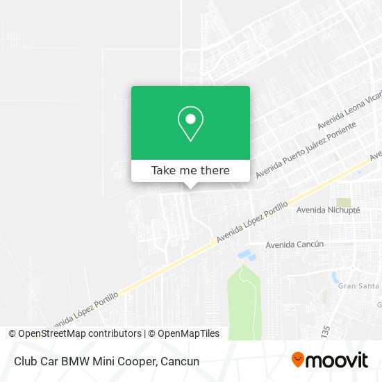 Club Car BMW Mini Cooper map