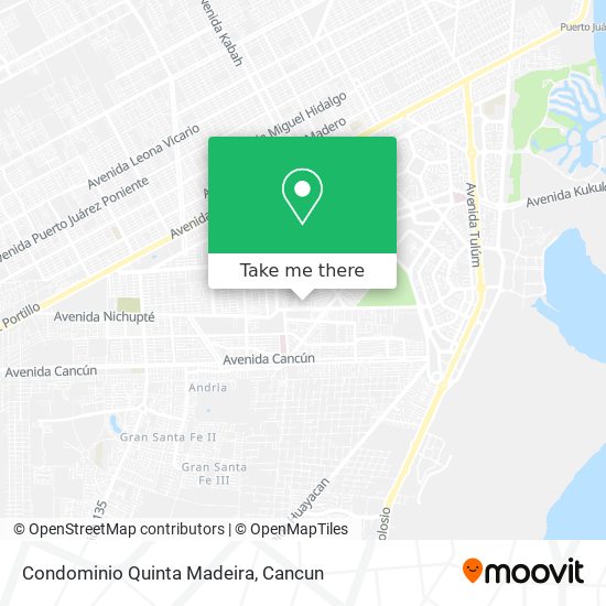 Mapa de Condominio Quinta Madeira