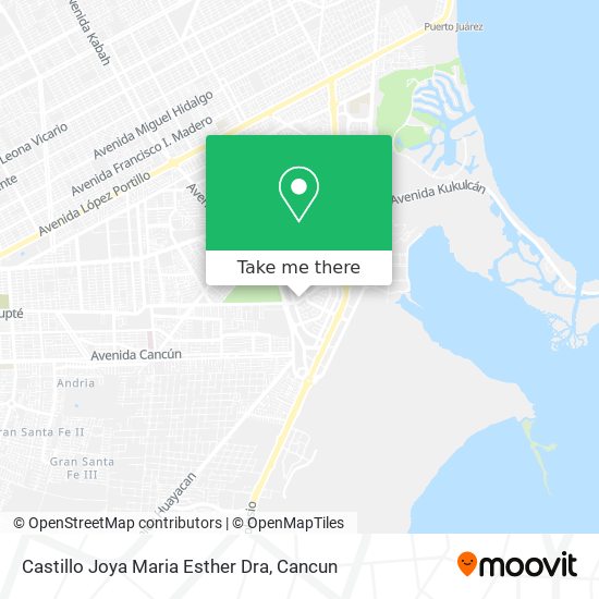 Mapa de Castillo Joya Maria Esther Dra