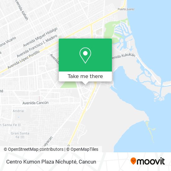 Centro Kumon Plaza Nichupté map