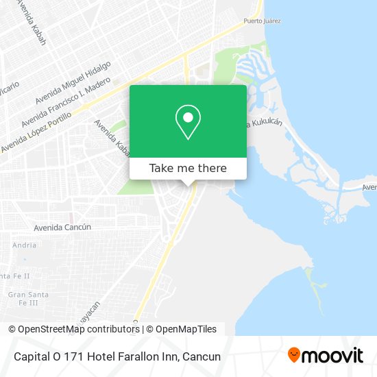 Mapa de Capital O 171 Hotel Farallon Inn