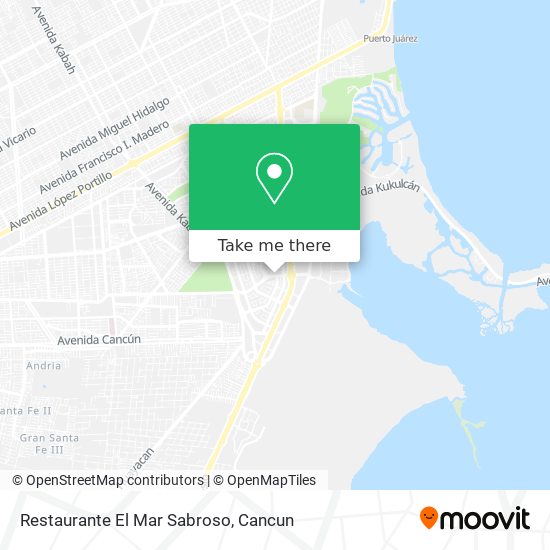 Restaurante El Mar Sabroso map