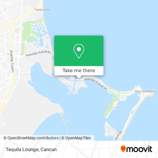 Mapa de Tequila Lounge