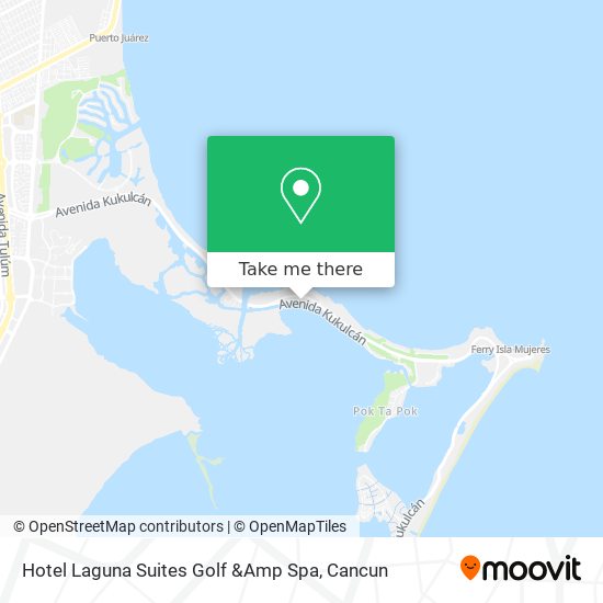 Mapa de Hotel Laguna Suites Golf &Amp Spa