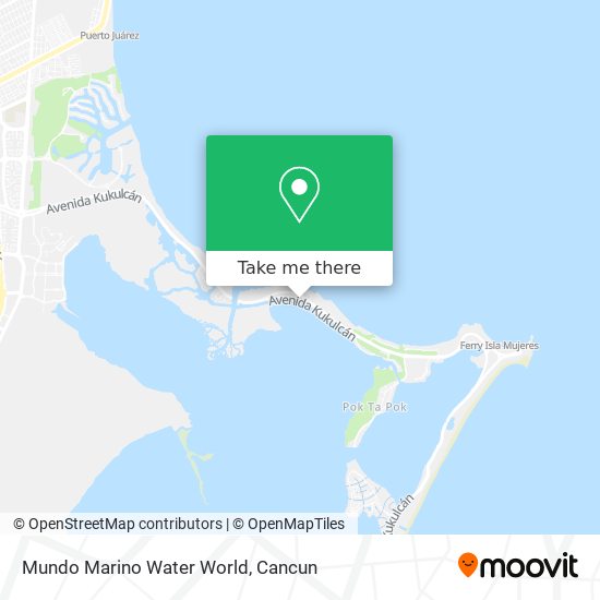 Mapa de Mundo Marino Water World
