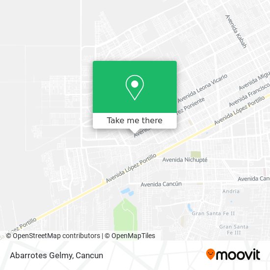 Mapa de Abarrotes Gelmy