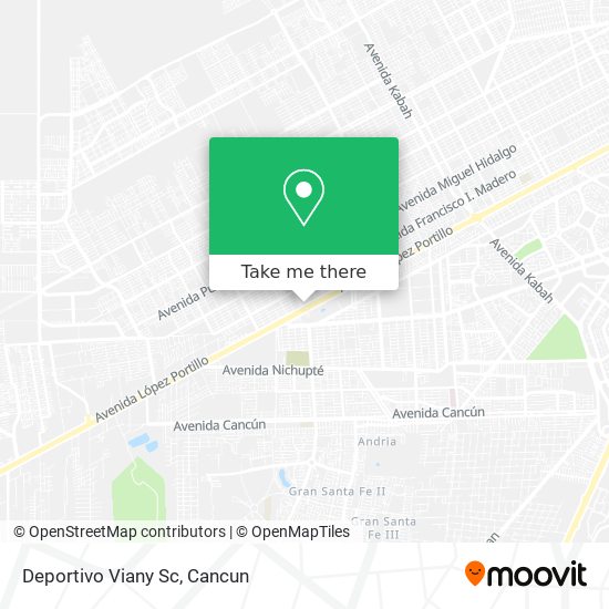 Mapa de Deportivo Viany Sc