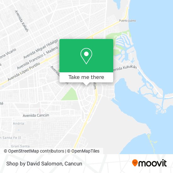 Mapa de Shop by David Salomon
