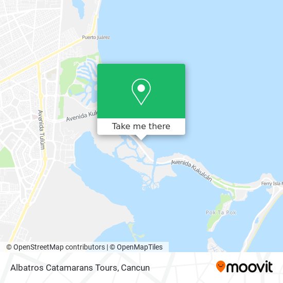 Mapa de Albatros Catamarans Tours