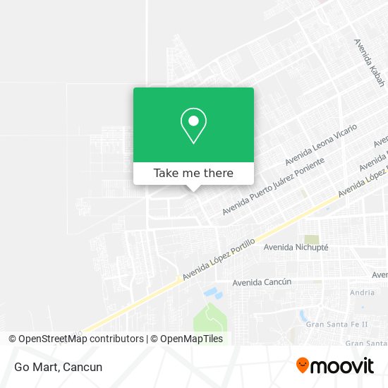 Go Mart map