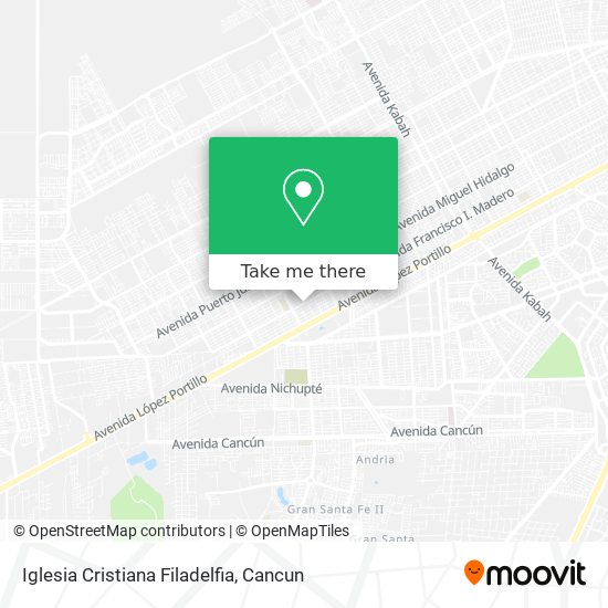 Iglesia Cristiana Filadelfia map