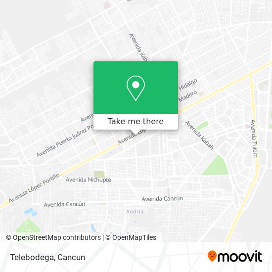 Telebodega map