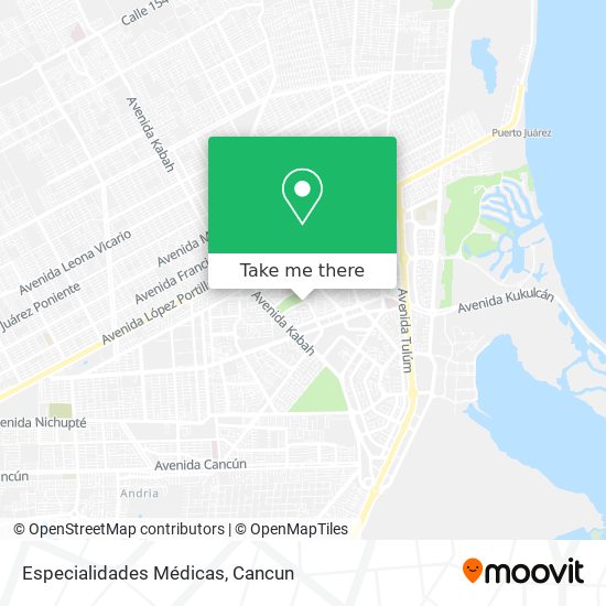 Mapa de Especialidades Médicas