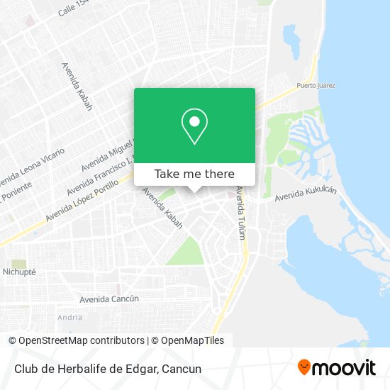 Mapa de Club de Herbalife de Edgar