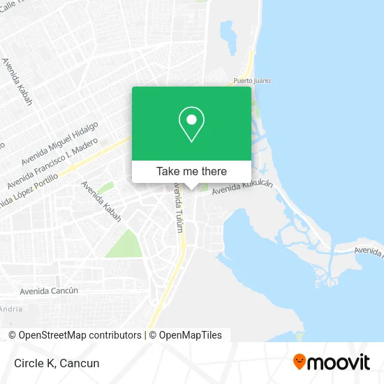 Circle K map