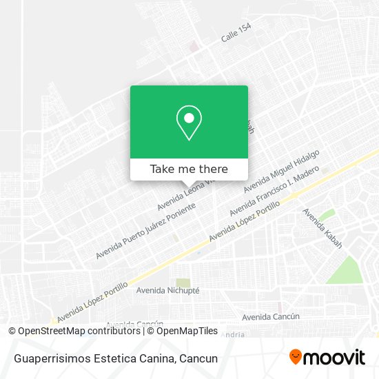 Guaperrisimos Estetica Canina map