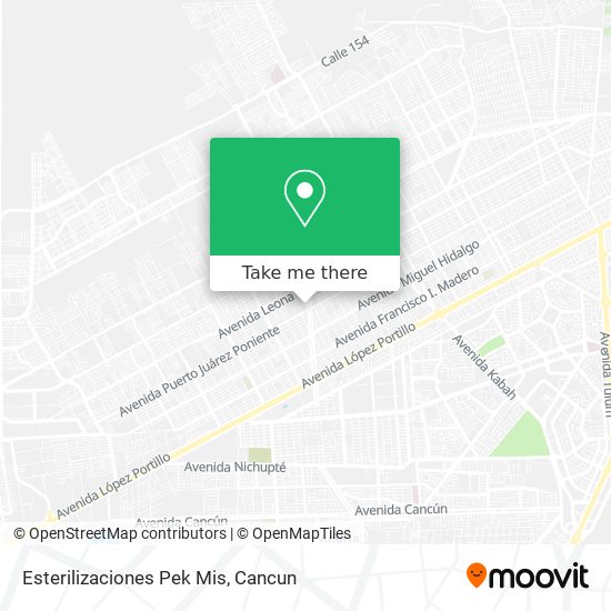 Mapa de Esterilizaciones Pek Mis