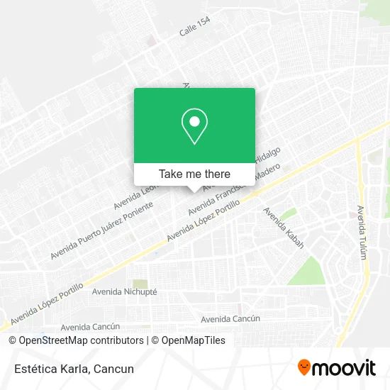 Estética Karla map